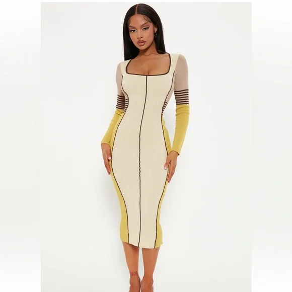 Fashion Nova Dresses Knit Midi Dress Poshmark